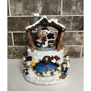 Vintage Holiday Collection Animated Musical Plays "Jingle Bells" Christmas 7X5.5